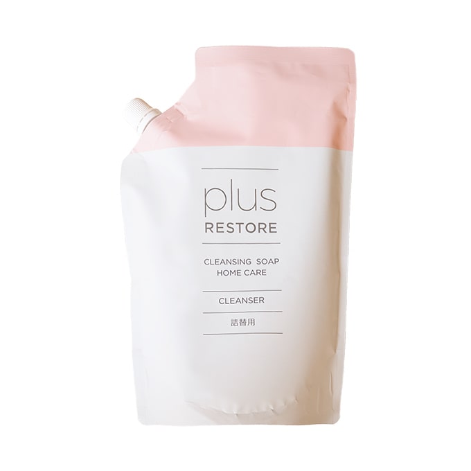 plus RESTORE（プラスリストア） クレンジングソープ泡ホームケア詰替用 500mL